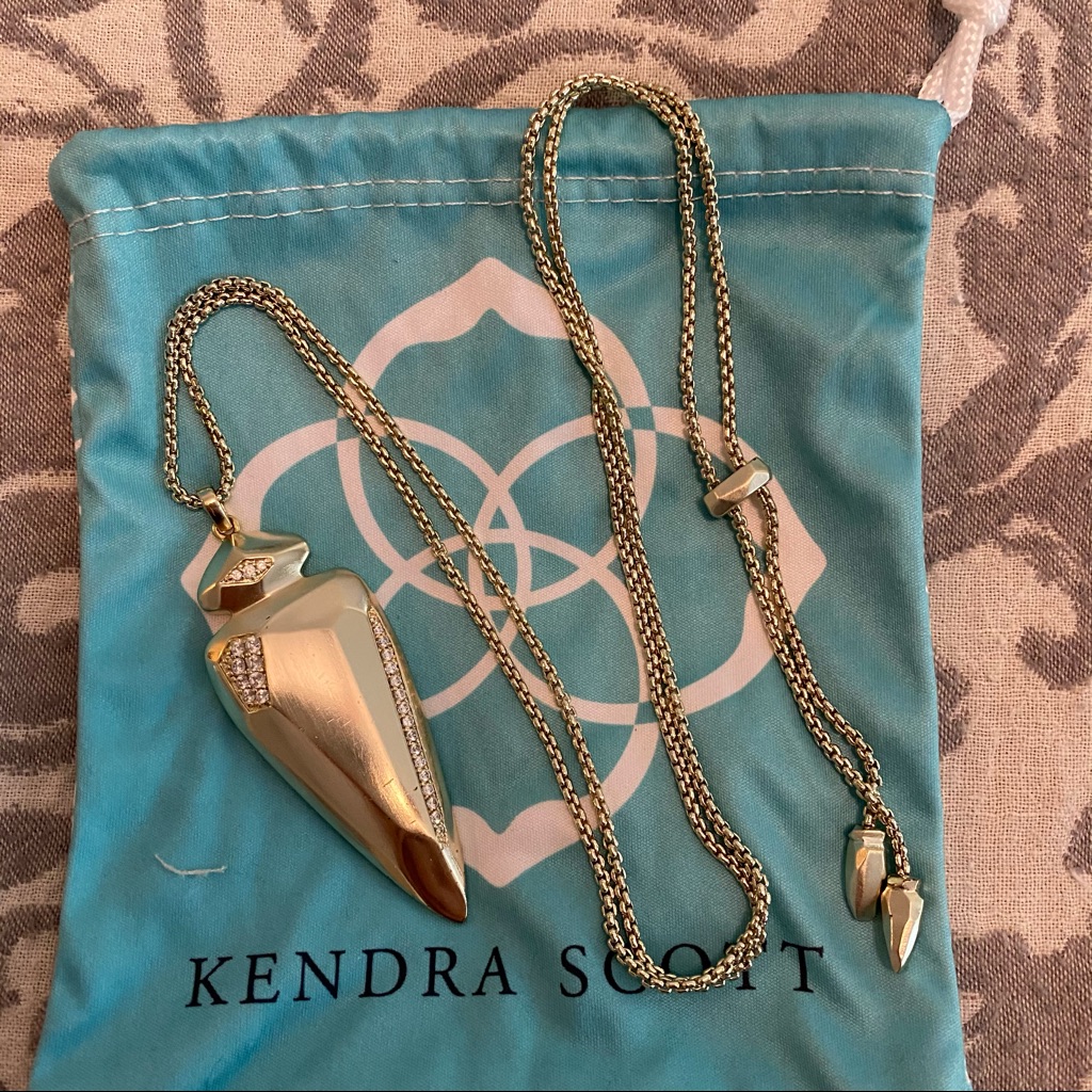 Limited Edition Kendra Scott Gold Staley Necklace